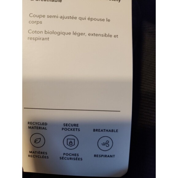 ATHLETA Triumph Jogger 3X Black Pants #982869 New Organic Cotton - Picture 11 of 12